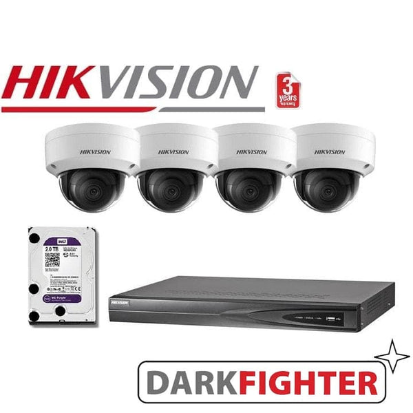 Hikvision Kit 6MP Dome IPC 4CH NVR Sydney Security Cameras